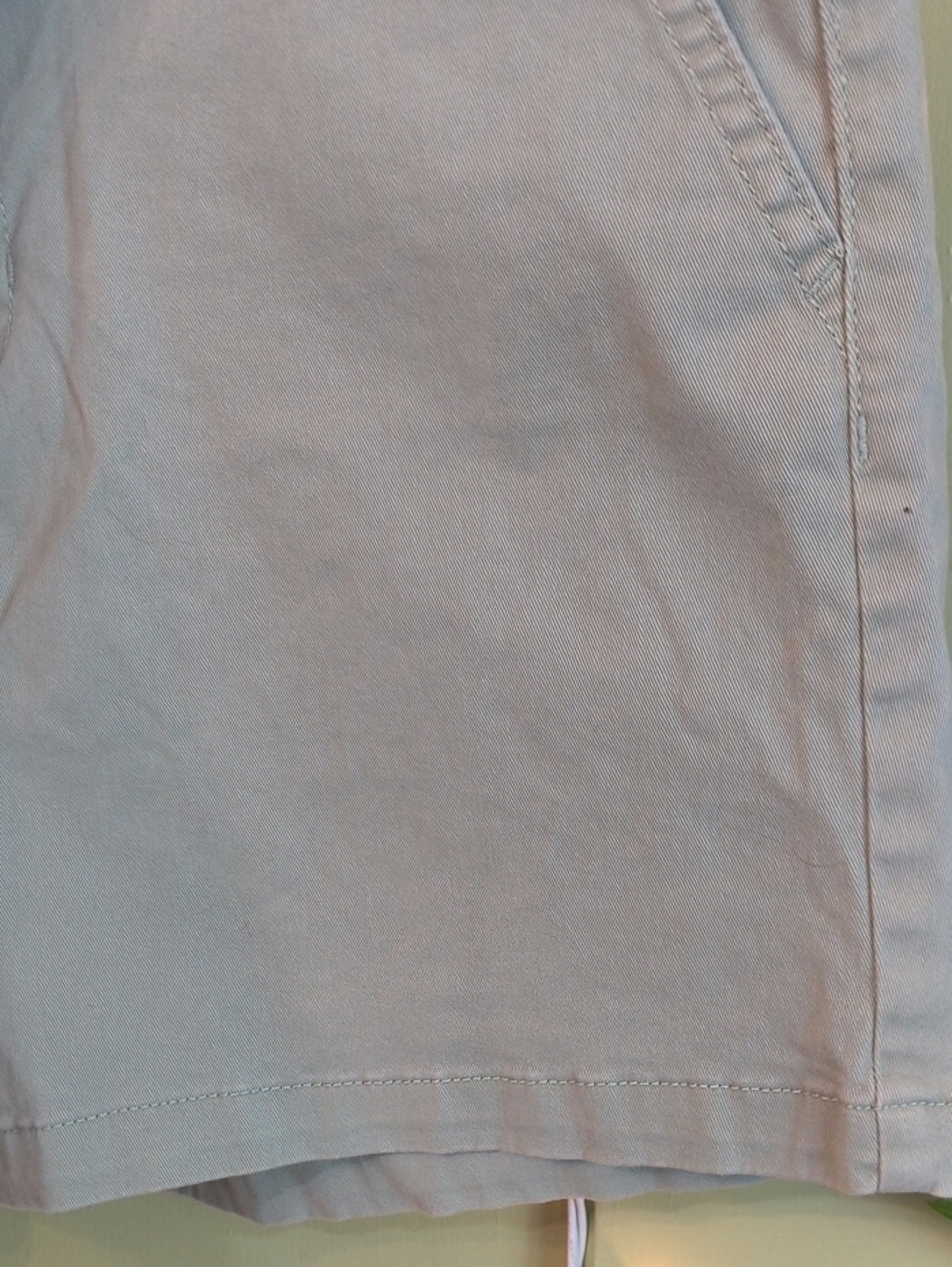 Women's ANA Mid Rise Twill Short 5" Inseam Sage 6 - Picture 6 of 11